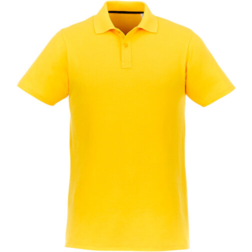 Helios Poloshirt Für Herren , gelb, Piqué Strick 100% BCI Baumwolle, 180 g/m2, XXL, , Bild 4