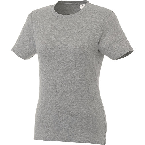 Heros T-Shirt Für Damen , heather grau, Single jersey Strick 90% Baumwolle, 10% Viskose, 150 g/m2, S, , Bild 1
