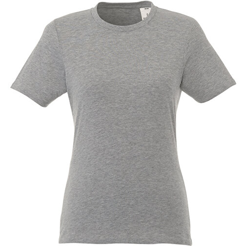 Heros T-Shirt Für Damen , heather grau, Single jersey Strick 90% Baumwolle, 10% Viskose, 150 g/m2, S, , Bild 3