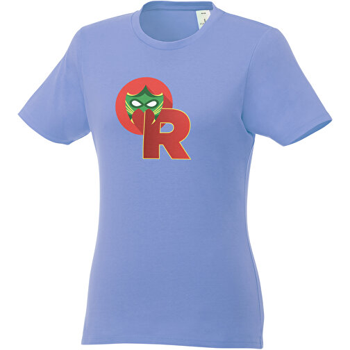 Heros T-Shirt Für Damen , hellblau, Single jersey Strick 100% BCI Baumwolle, 150 g/m2, L, , Bild 2