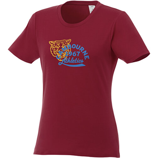 Heros T-Shirt Für Damen , bordeaux, Single jersey Strick 100% BCI Baumwolle, 150 g/m2, XXL, , Bild 2