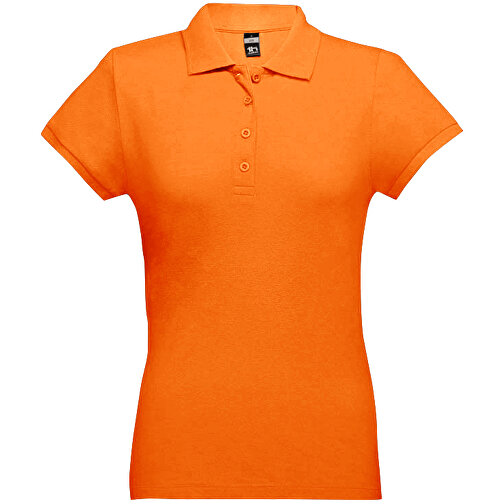 THC EVE. Damen Poloshirt , orange, 100% Baumwolle, XXL, 68,00cm x 52,00cm (Länge x Breite), Bild 1