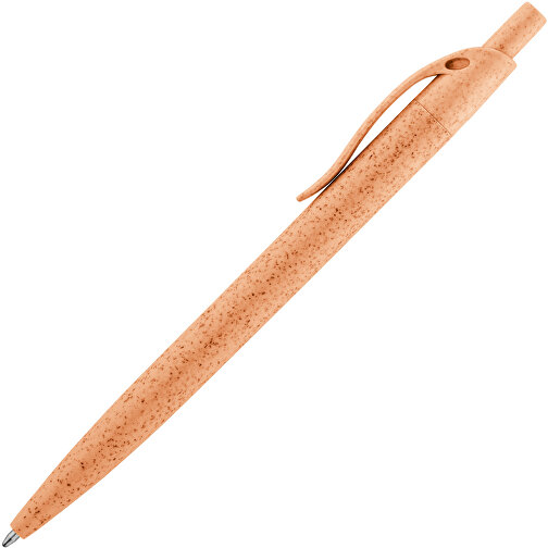 CAMILA. Kugelschreiber Aus Weizenstrohfaser Und ABS , orange, Weizenstrohfaser und ABS, , Bild 2