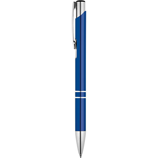 BETA BK. Aluminium-Kugelschreiber Mit Clip , königsblau, Aluminium, , Bild 1