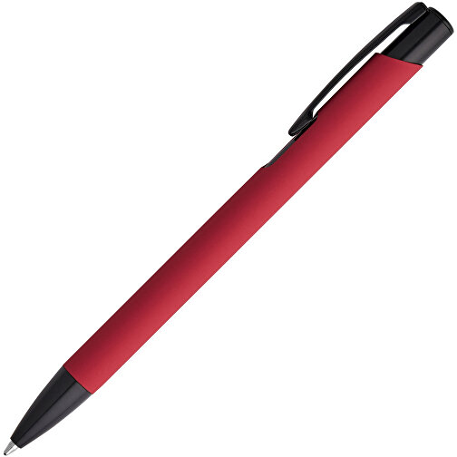 POPPINS. Kugelschreiber Aus Aluminium Und Gummi , rot, Aluminium, , Bild 2