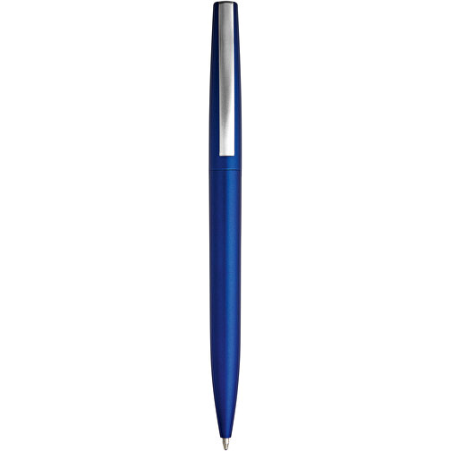 AROMA. ABS-Kugelschreiber Mit Drehmechanik , königsblau, ABS Kunststoff, , Bild 1