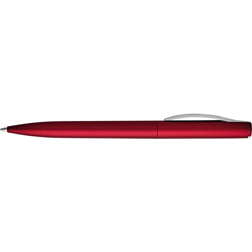 AROMA. ABS-Kugelschreiber Mit Drehmechanik , rot, ABS Kunststoff, , Bild 3