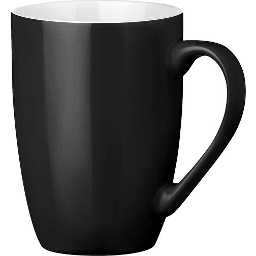 CINANDER. Tasse Aus Keramik 370 Ml , schwarz, Keramik, 0,36cm (Höhe), Bild 1