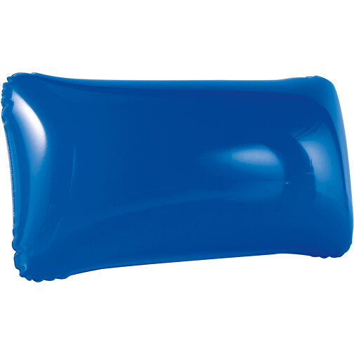 TIMOR. Strandkissen Aufblasbar Aus Undurchsichtigem PVC , blau, PVC, , Bild 1