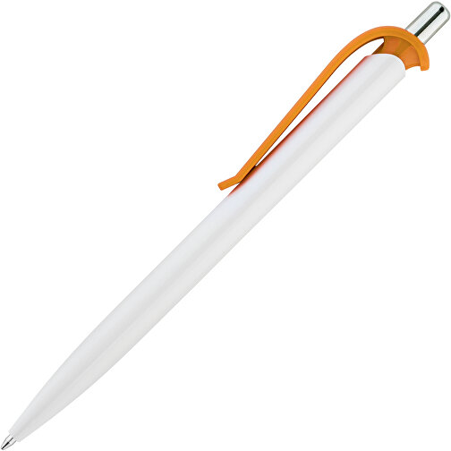 ANA. ABS-Kugelschreiber Mit Clip , orange, ABS Kunststoff, , Bild 2