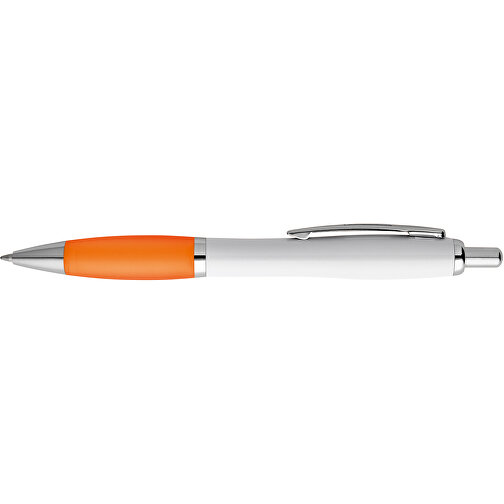MOVE. Kugelschreiber Mit Clip Aus Metall , orange, Kunststoff, , Bild 3