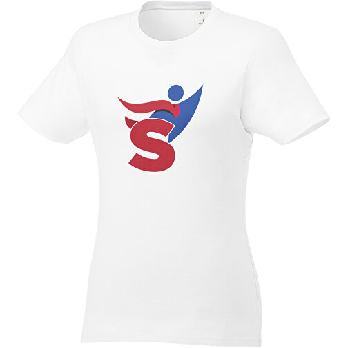 Heros T-Shirt Für Damen , weiß, Single jersey Strick 100% BCI Baumwolle, 150 g/m2, XL, , Bild 2