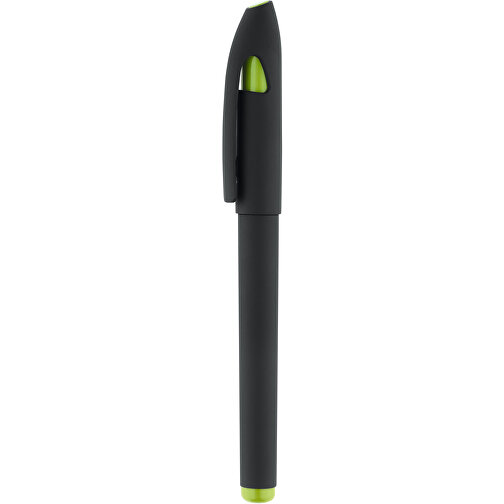 SPACIAL. Kugelschreiber Mit Kappe Aus ABS , hellgrün, ABS, , Bild 1