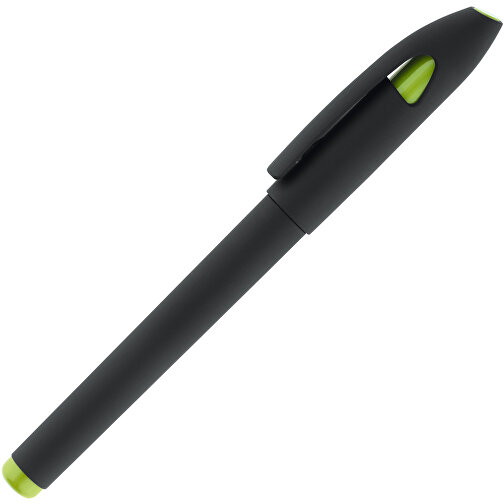 SPACIAL. Kugelschreiber Mit Kappe Aus ABS , hellgrün, ABS, , Bild 2