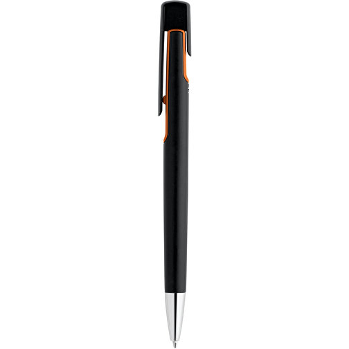 BRIGT. Kugelschreiber Mit Metallischer Oberfläche , orange, Kunststoff, , Bild 1