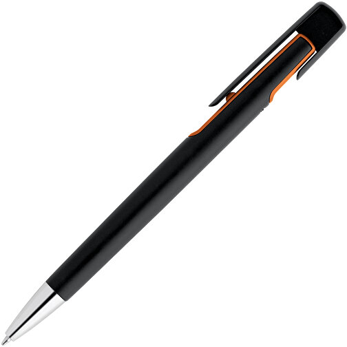 BRIGT. Kugelschreiber Mit Metallischer Oberfläche , orange, Kunststoff, , Bild 2
