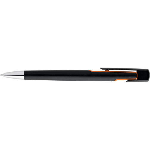 BRIGT. Kugelschreiber Mit Metallischer Oberfläche , orange, Kunststoff, , Bild 3