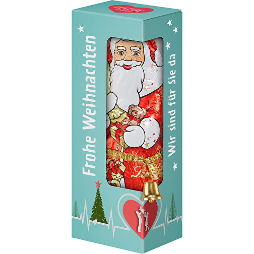 Lindt & Sprüngli Weihnachtsmann In Geschenkbox , Lindt, 5,00cm x 3,80cm x 13,20cm (Länge x Höhe x Breite), Bild 2
