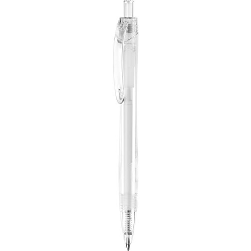 Rpet Pen , transparent, PET, 14,50cm x 1,50cm x 1,10cm (Länge x Höhe x Breite), Bild 1