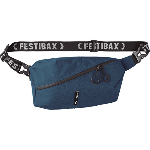 Festibax Basic , blau, Polyester, 34,00cm x 7,00cm x 18,00cm (Länge x Höhe x Breite), Bild 1