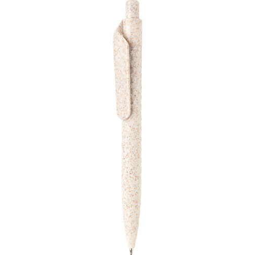 Weizenstroh Stift, Weiss , weiss, Weizenstroh, 1,50cm x 13,60cm (Länge x Höhe), Bild 1