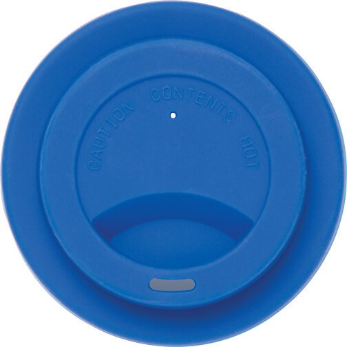 Wiederverwendbarer Kaffeebecher 270ml, Blau , blau, PP, 11,80cm (Höhe), Bild 3