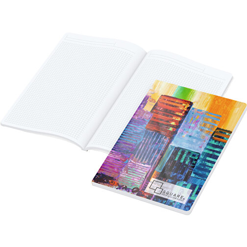 Notizbuch Flexx-Book Bestseller A4, Polychrome Gloss-individuell , gloss-individuell, Hochweisses Schreibpapier 90 g/m², 29,70cm x 21,00cm (Länge x Breite), Bild 1