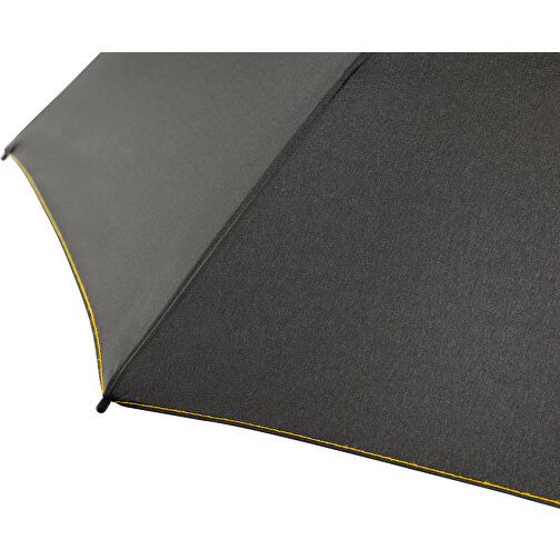 Taschenschirm FARE® AOC Mini Style , Fare, schwarz-gelb, 100% Polyester-Pongee (recycelt & waterSAVE®), , Bild 5