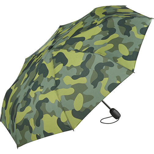 AOC-Mini-Taschenschirm FARE® Camouflage , Fare, oliv-kombi, 100% Polyester-Pongee, , Bild 1