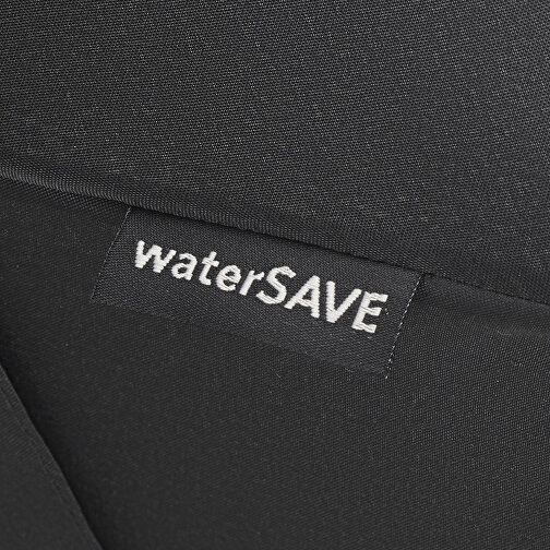 Taschenschirm FARE® Mini Style , Fare, schwarz-grau, 100% Polyester-Pongee (recycelt & waterSAVE®), , Bild 3