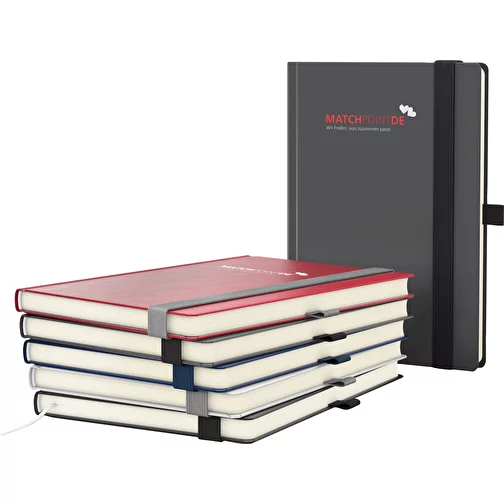 Cahier Vision-Book Cream A4 Bestseller, noir, sérigraphie numérique, Image 2