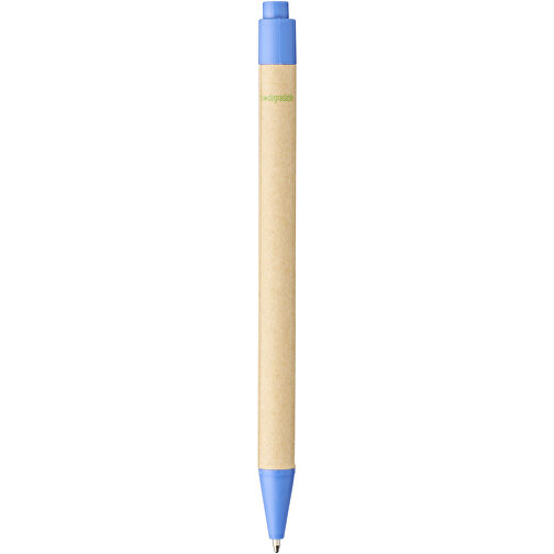 Długopis Berk z kartonu z recyklingu i plastiku kukurydzianego, Obraz 3