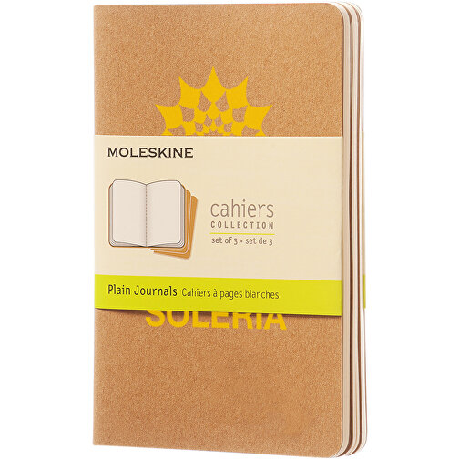 Moleskine Cahier Journal Taschenformat – Blanko , Moleskine, kraftpapier, Karton, 14,00cm x 0,67cm x 9,00cm (Länge x Höhe x Breite), Bild 2