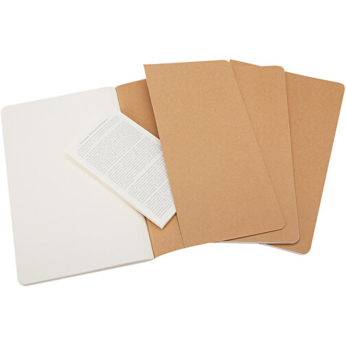 Moleskine Cahier Journal Taschenformat – Blanko , Moleskine, kraftpapier, Karton, 14,00cm x 0,67cm x 9,00cm (Länge x Höhe x Breite), Bild 5