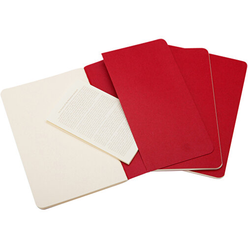 Moleskine Cahier Journal L – Blanko , Moleskine, cranberry rot, Karton, 21,00cm x 0,67cm x 13,00cm (Länge x Höhe x Breite), Bild 5