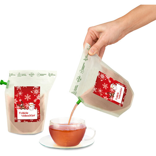 Set de cadeaux / articles cadeaux : Restez en bonne santé et positif Sachet d\'infusion de thé Well, Image 3