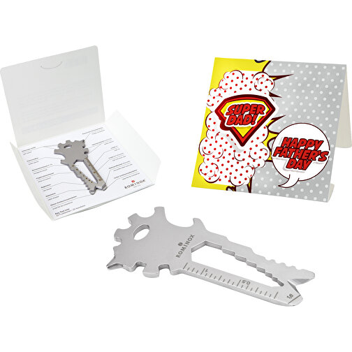 Set de cadeaux / articles cadeaux : ROMINOX® Key Tool Lion (22 functions) emballage à motif Super , Image 1