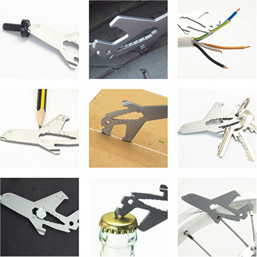 Set de cadeaux / articles cadeaux : ROMINOX® Key Tool Airplane (18 functions) emballage à motif Fa, Image 4