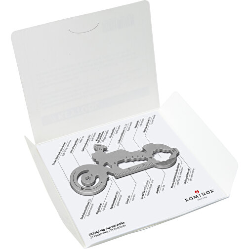 Set de cadeaux / articles cadeaux : ROMINOX® Key Tool Motorbike (21 functions) emballage à motif F, Image 8