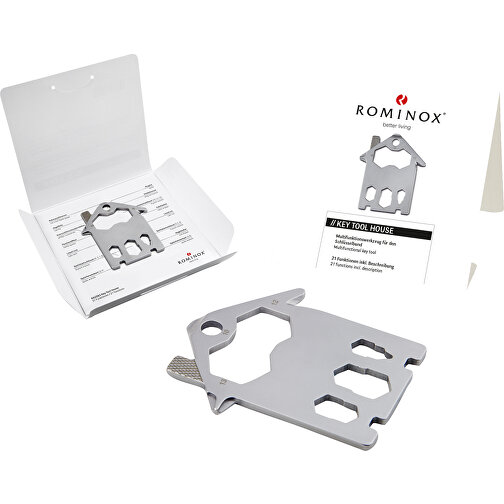 Set de cadeaux / articles cadeaux : ROMINOX® Key Tool House (21 functions) emballage à motif Groß, Image 2