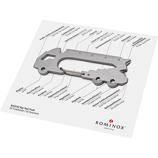 Set de cadeaux / articles cadeaux : ROMINOX® Key Tool Truck (22 functions) emballage à motif Groß, Image 3