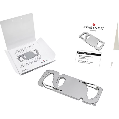 Set de cadeaux / articles cadeaux : ROMINOX® Key Tool Link (20 functions) emballage à motif Happy , Image 2