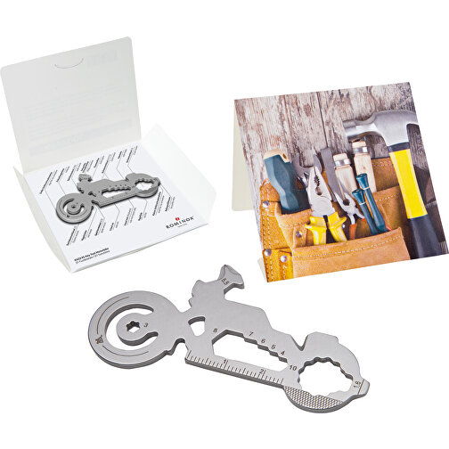 Set de cadeaux / articles cadeaux : ROMINOX® Key Tool Motorbike (21 functions) emballage à motif O, Image 1