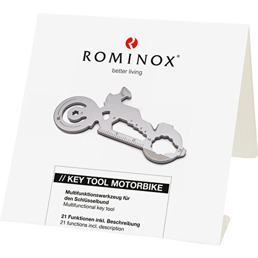 Set de cadeaux / articles cadeaux : ROMINOX® Key Tool Motorbike (21 functions) emballage à motif O, Image 5