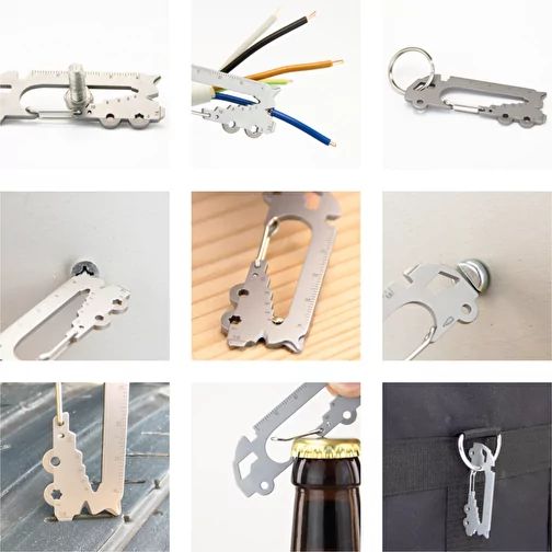 Set de cadeaux / articles cadeaux : ROMINOX® Key Tool Truck (22 functions) emballage à motif Outil, Image 4