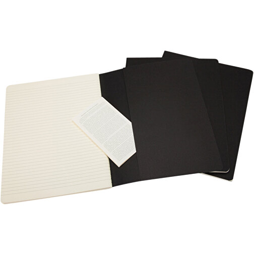 Moleskine Cahier Journal XL – Liniert , Moleskine, schwarz, Karton, 25,00cm x 0,67cm x 19,00cm (Länge x Höhe x Breite), Bild 5