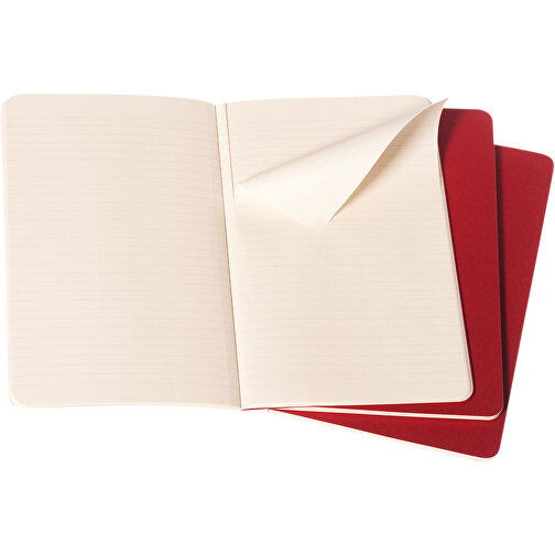 Moleskine Cahier Journal L – Liniert , Moleskine, cranberry rot, Karton, 21,00cm x 0,67cm x 13,00cm (Länge x Höhe x Breite), Bild 6