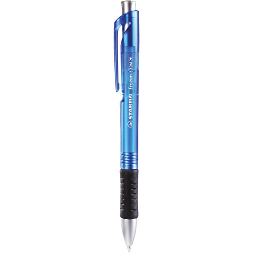 STABILO Concept Frozen Kugelschreiber , Stabilo, transparent blau, Kunststoff, 14,50cm x 1,40cm x 1,20cm (Länge x Höhe x Breite), Bild 1