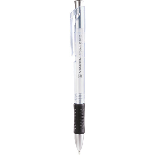 STABILO Concept Frozen Kugelschreiber , Stabilo, transparent weiß, Kunststoff, 14,50cm x 1,40cm x 1,20cm (Länge x Höhe x Breite), Bild 1
