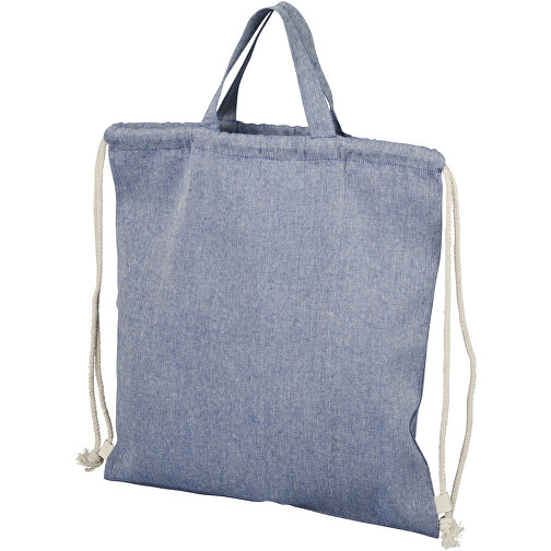 Plecak Pheebs z bawełnianym sznurkiem ściągającym z recyklingu o gramaturze 150 g/m², Obraz 1